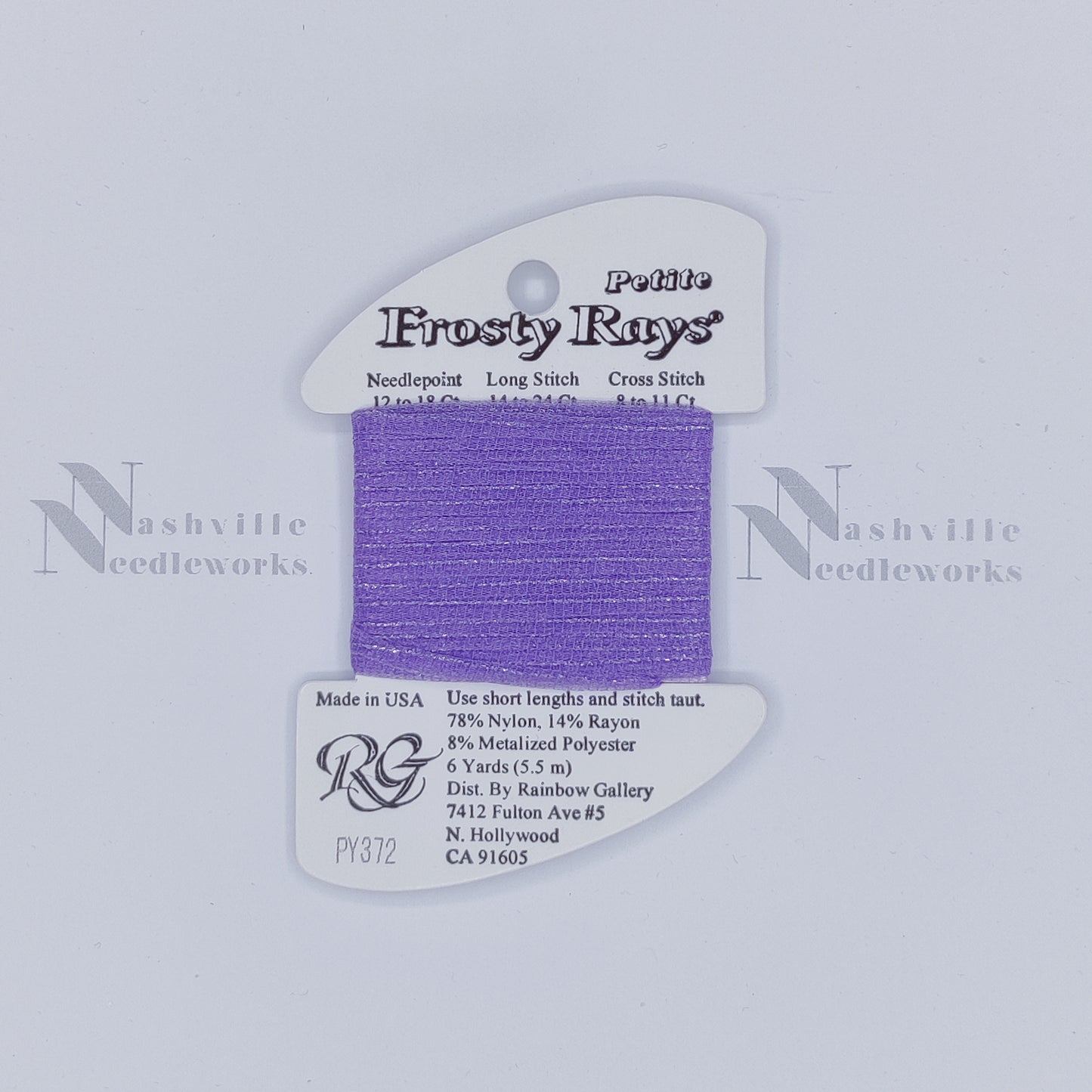Petite Frosty Rays PY372 Lt Red Violet Gloss
