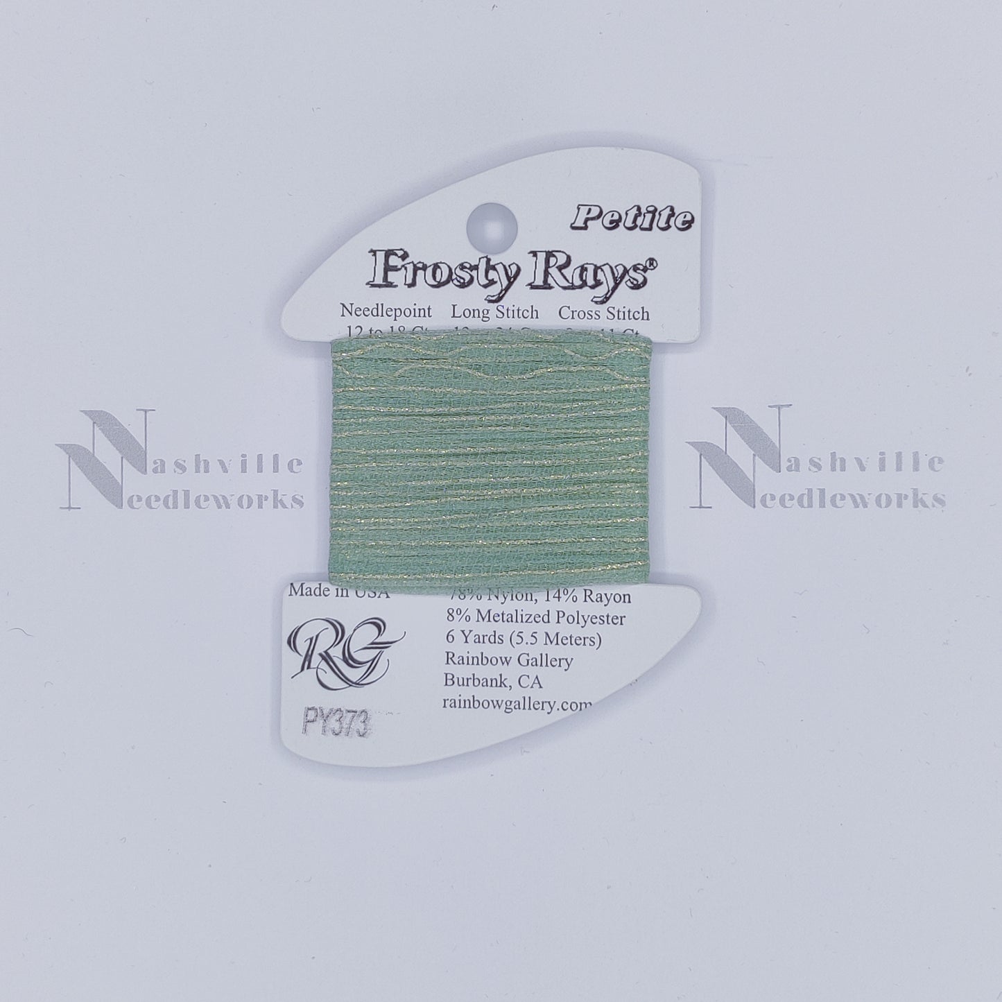 Petite Frosty Rays PY373 Lt Green Gloss