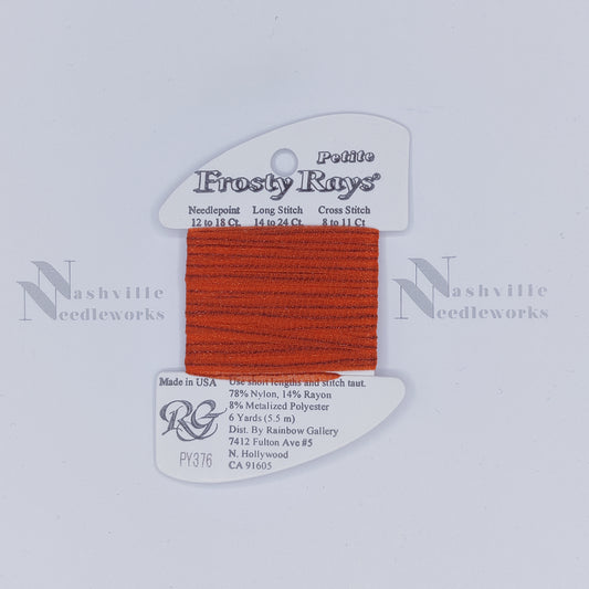 Petite Frosty Rays PY376 Dk Pumpkin Gloss