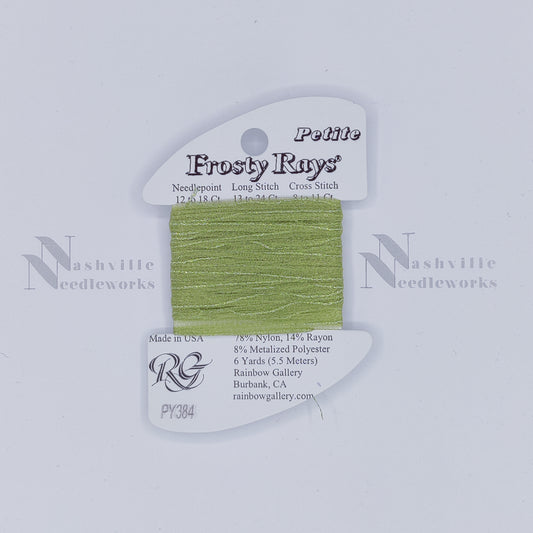 Petite Frosty Rays PY384 Lite Olive Green
