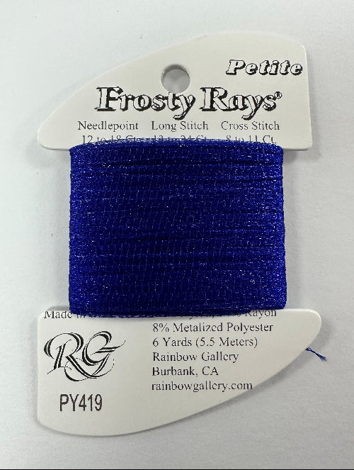 Petite Frosty Rays PY419 -  Deep Dark Peri