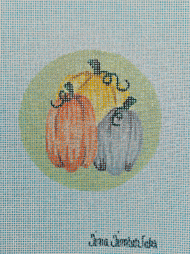 Tina Timberlake TT3510 Pastel Pumpkins Ornament