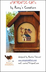 PatrioticCat CrossStitchPattern RomysCreations