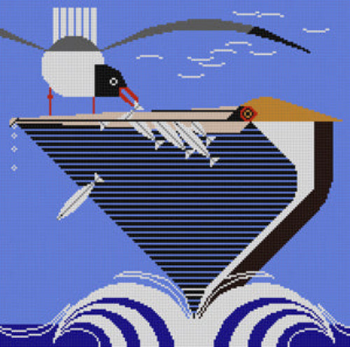 The Meredith Collection CH-P034 
Pelican Pantry - Charley Harper