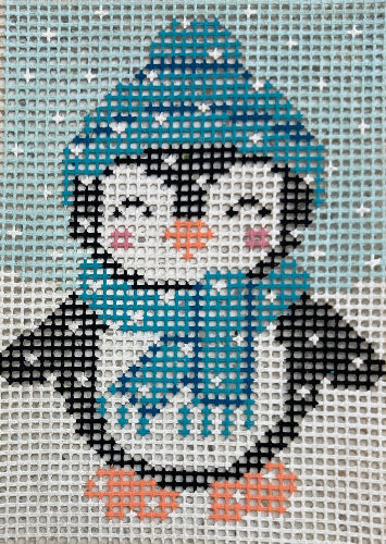 Purple Palm Designs SL-511 Penguin Stitchin' Littles