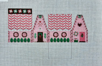 Susan Roberts Needlepoint Designs SR6265 Peppermint House 3D Gingerbread House