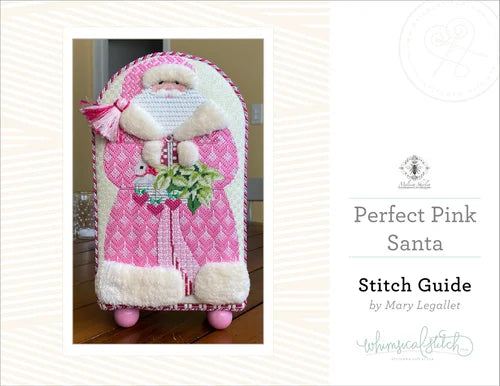 Whimsical Stitch WS-002 Perfect Pink Santa Stitch Guide