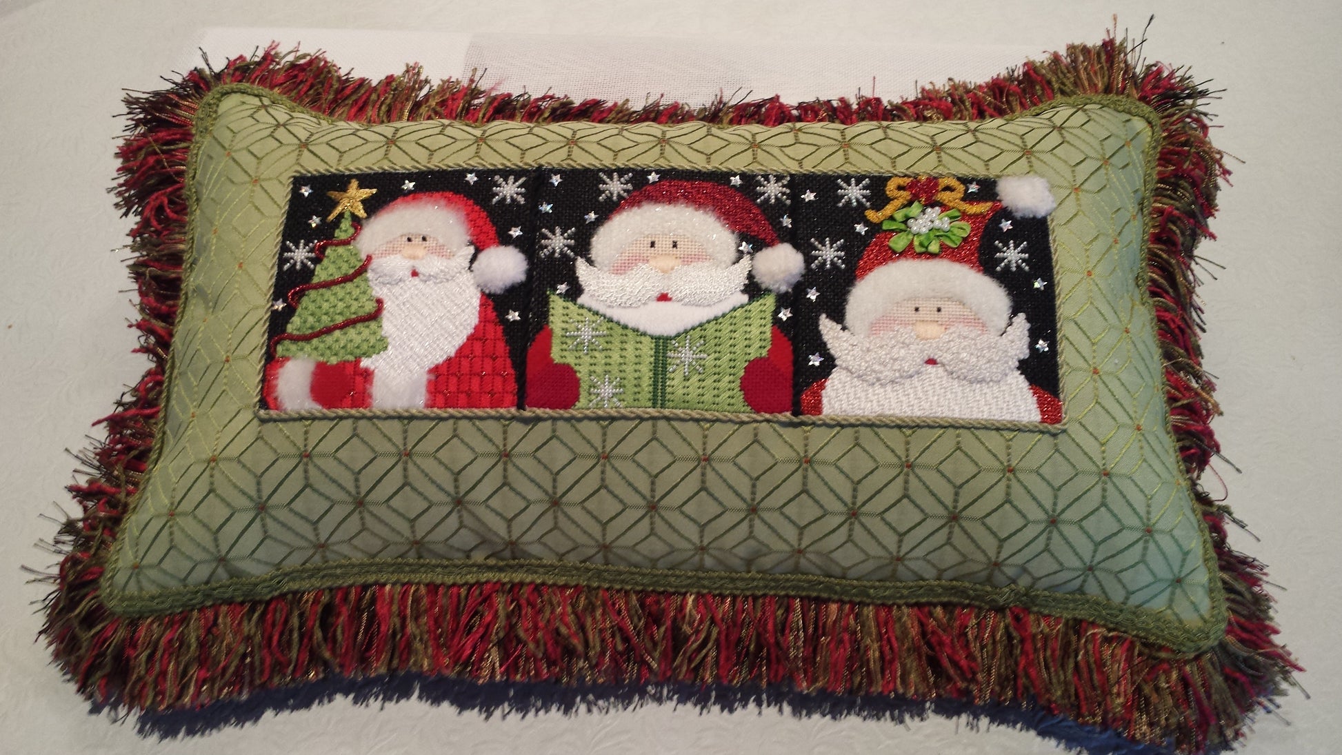Santa Trio Pillow