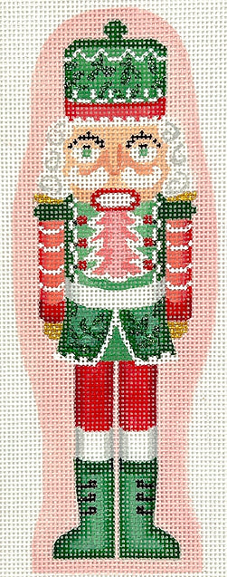 Pink & Green Nutcracker
