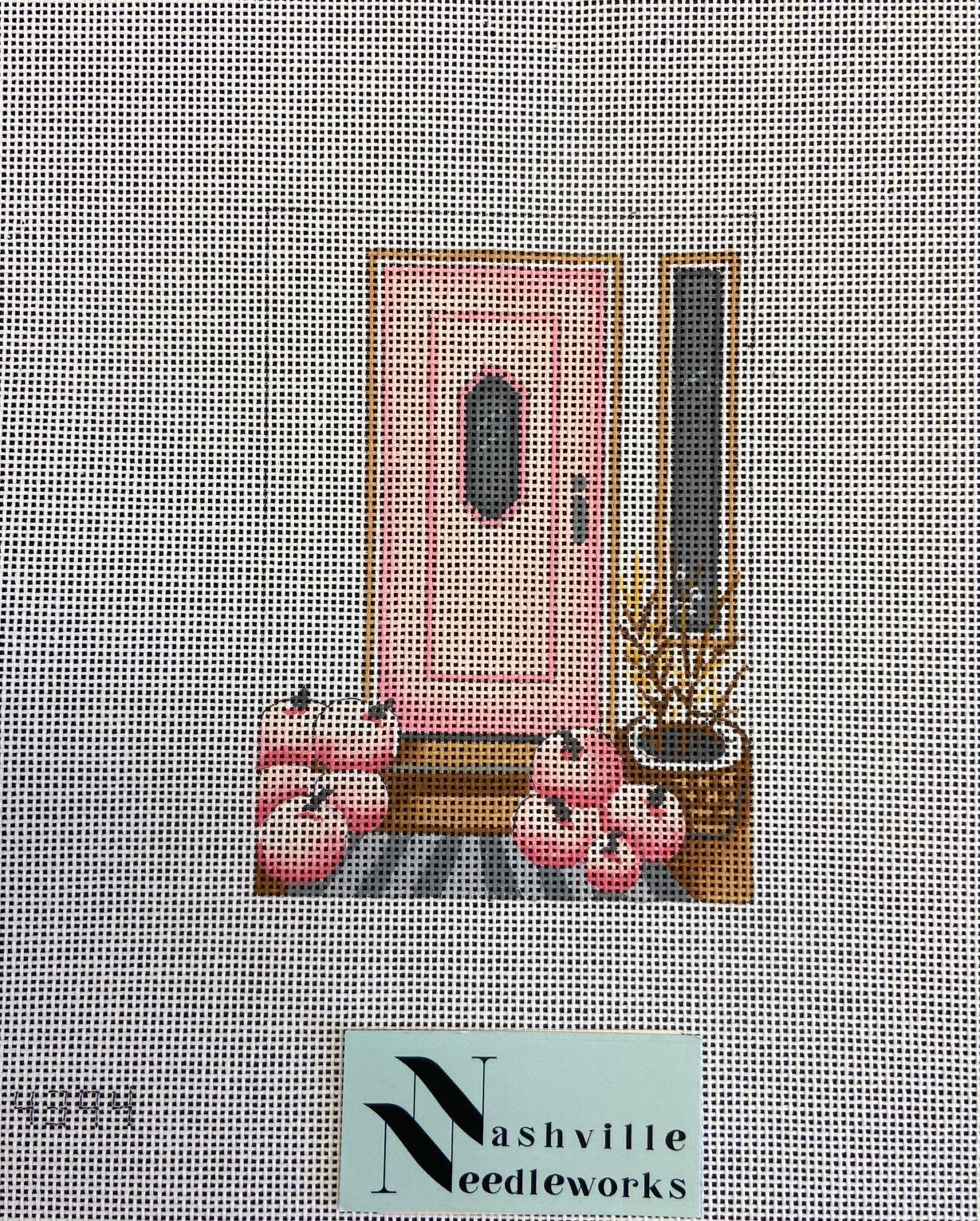 Pink Pumpkins & Door