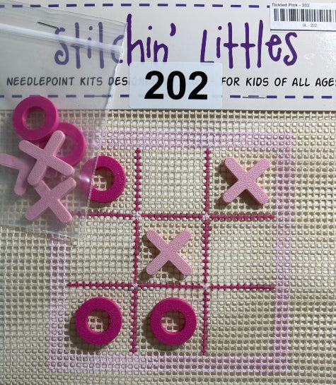 PurplePalmDesigns TickledPinkTicTacToe Stitchin'Littles 
SL-202