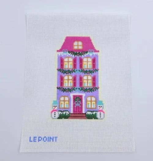 Village Purple Row House