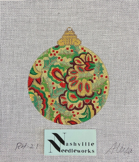 Alexa Designs Green/Red Decorative Ornament R4-21