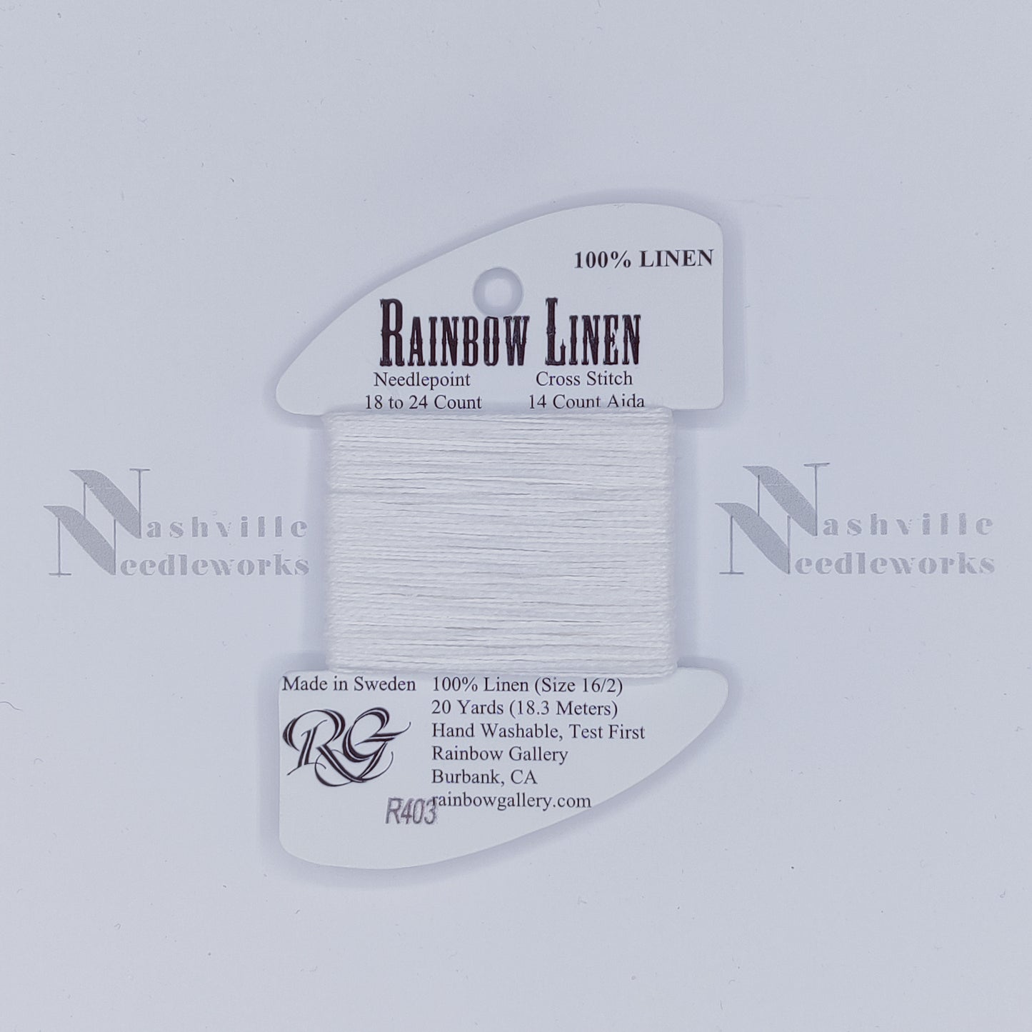 Rainbow Linen - R403 Ecru