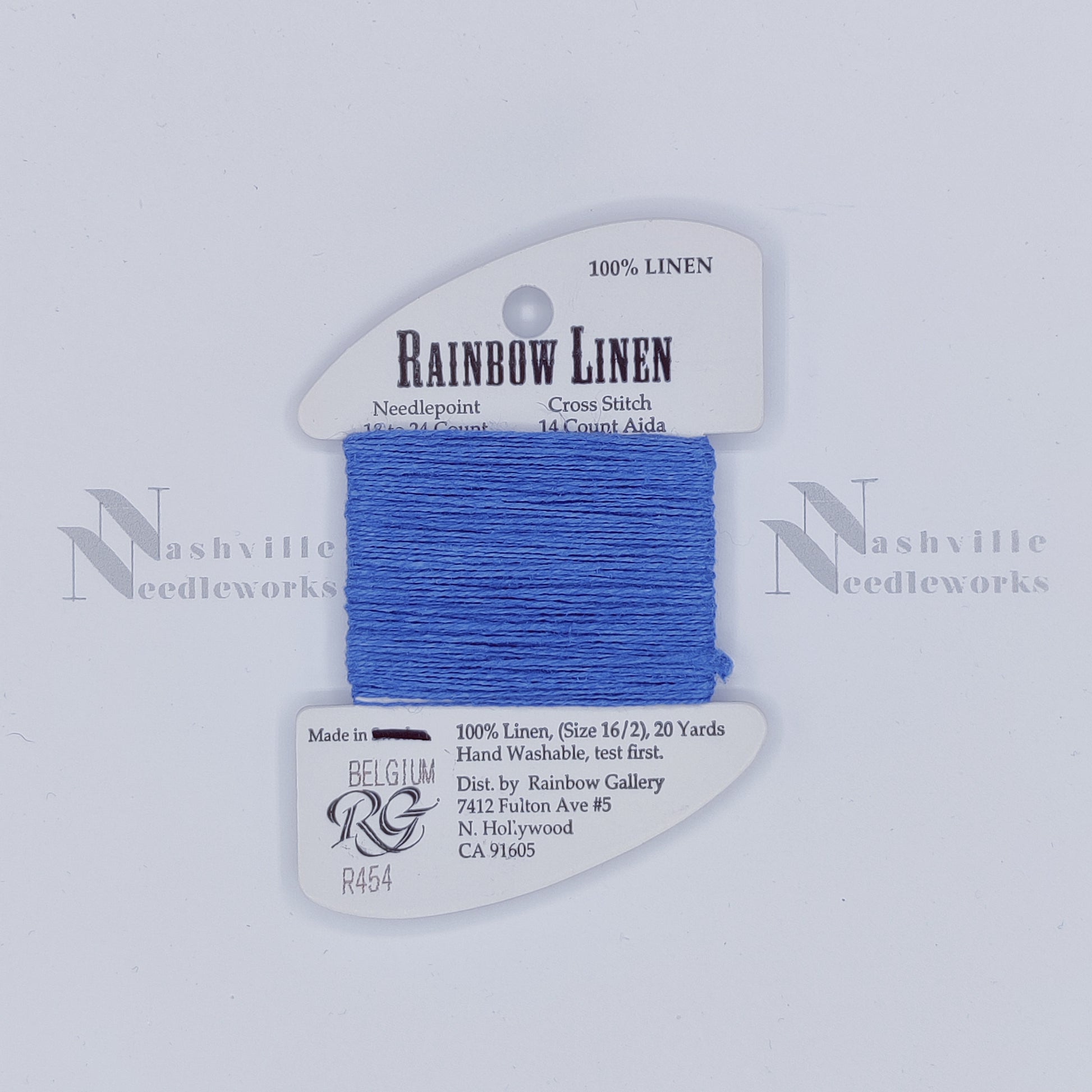 Rainbow Linen - R454 Wedgwood Blue