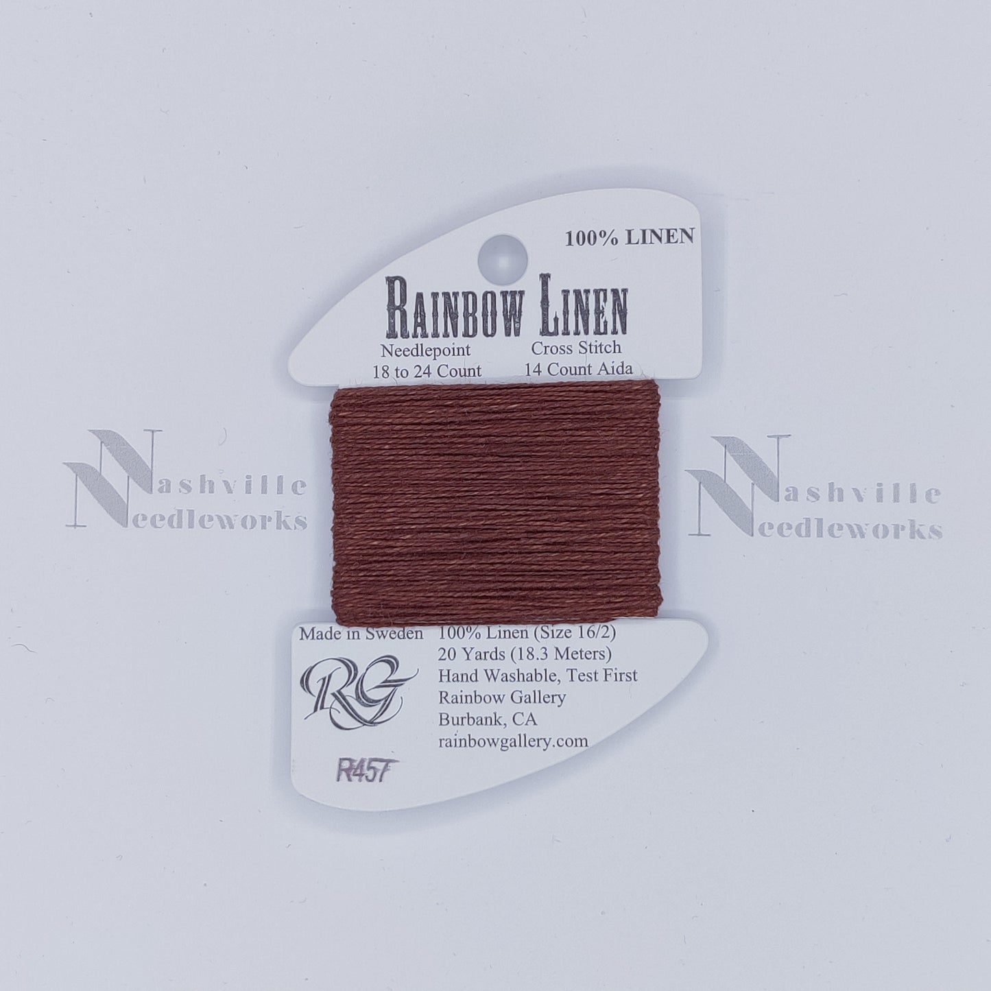 Rainbow Linen - R457 Brown