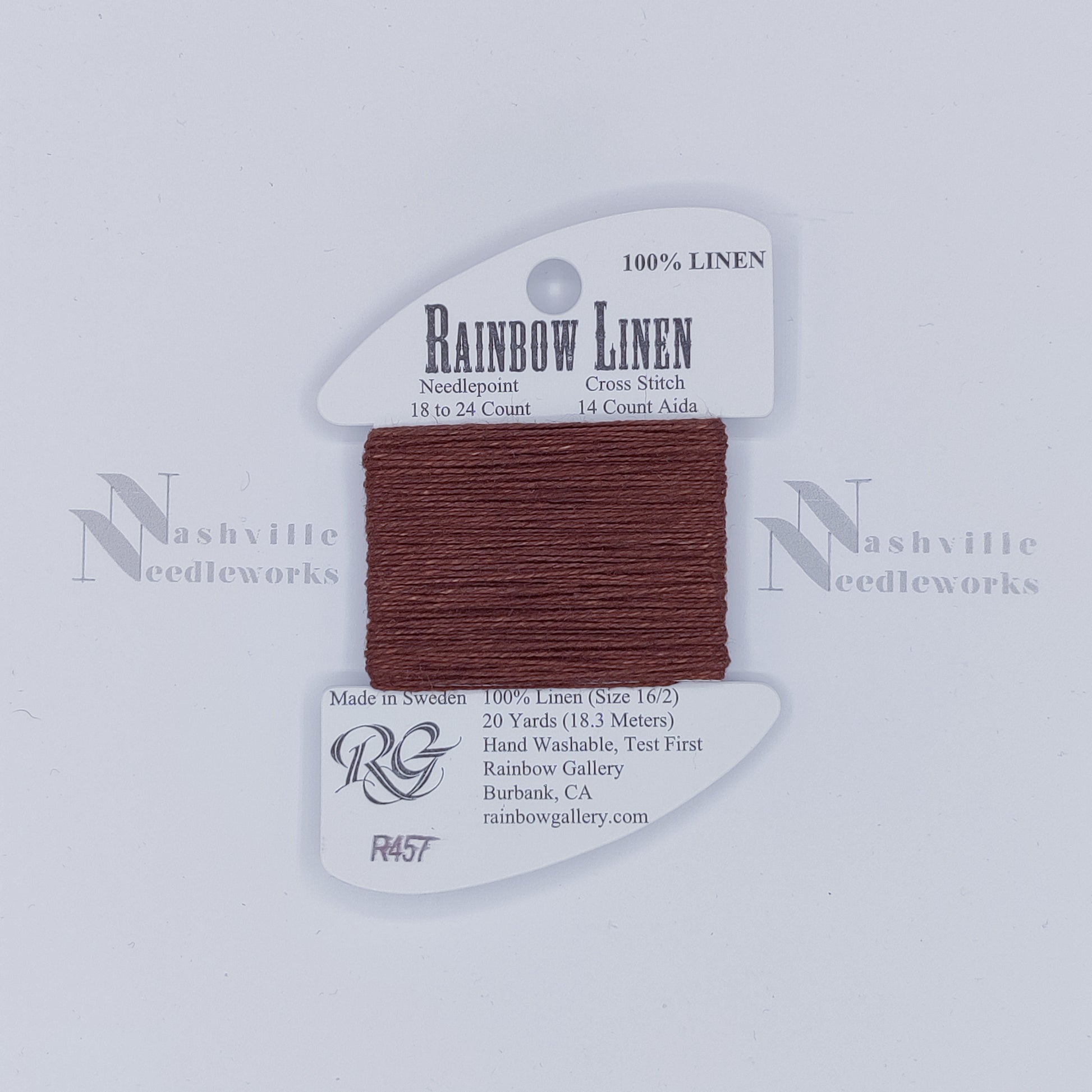 Rainbow Linen - R457 Brown