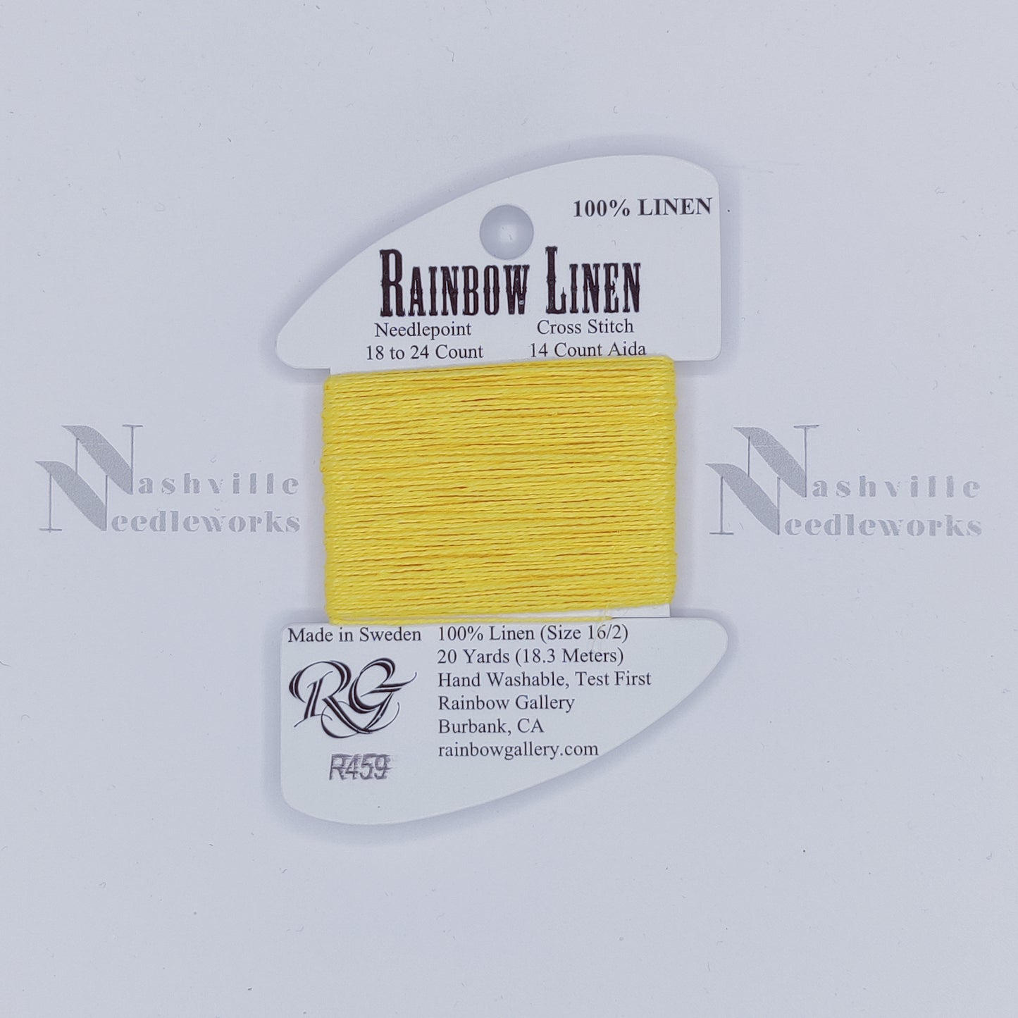 Rainbow Linen - R459 Yellow