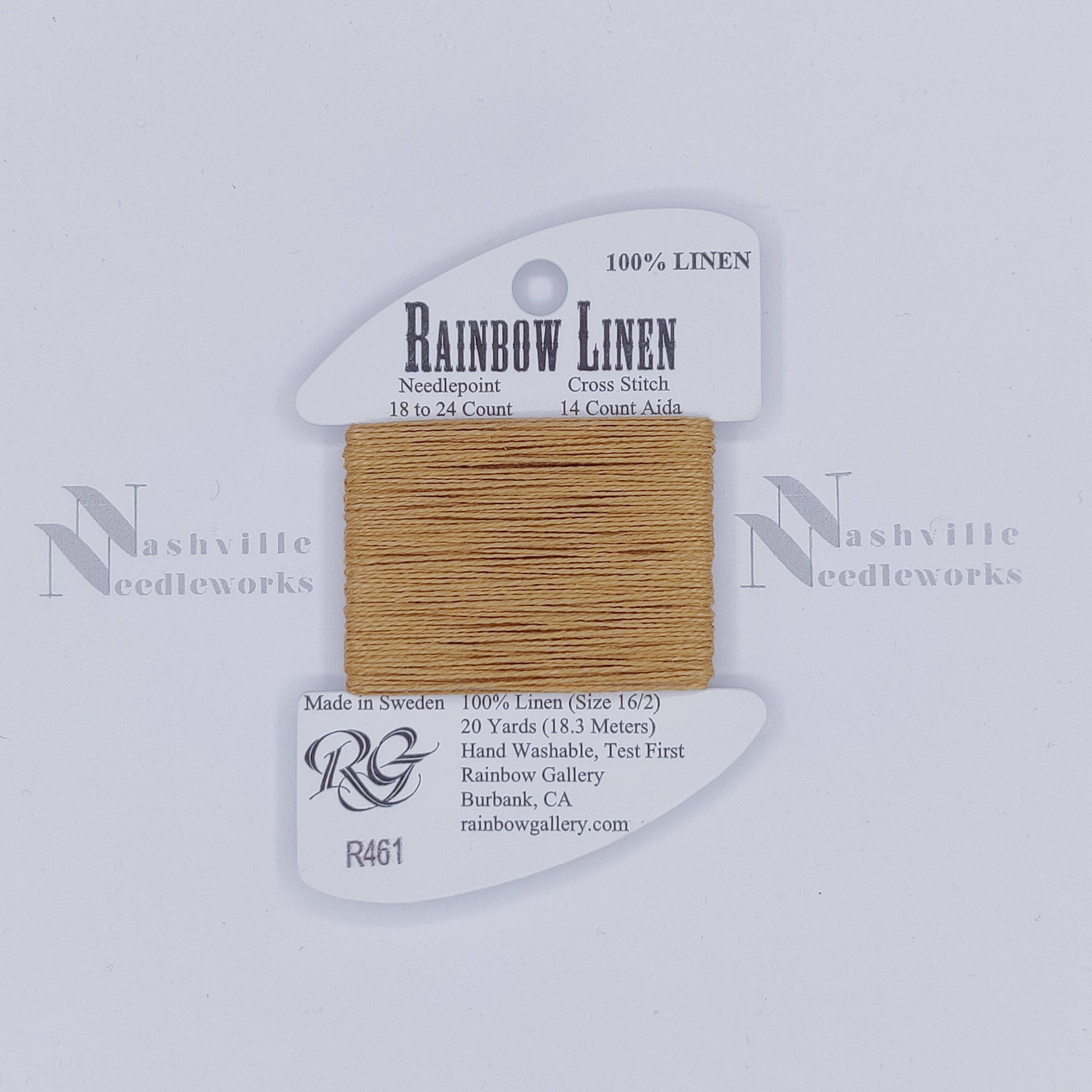 Rainbow Linen - R461 Caramel