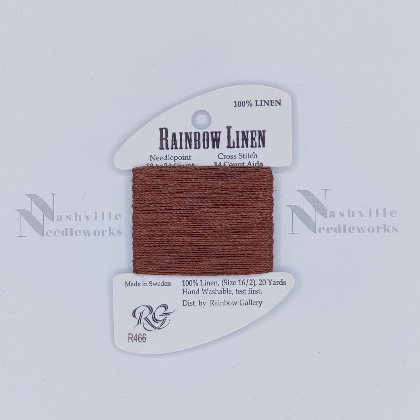 Rainbow Linen - R466 Warm Brown