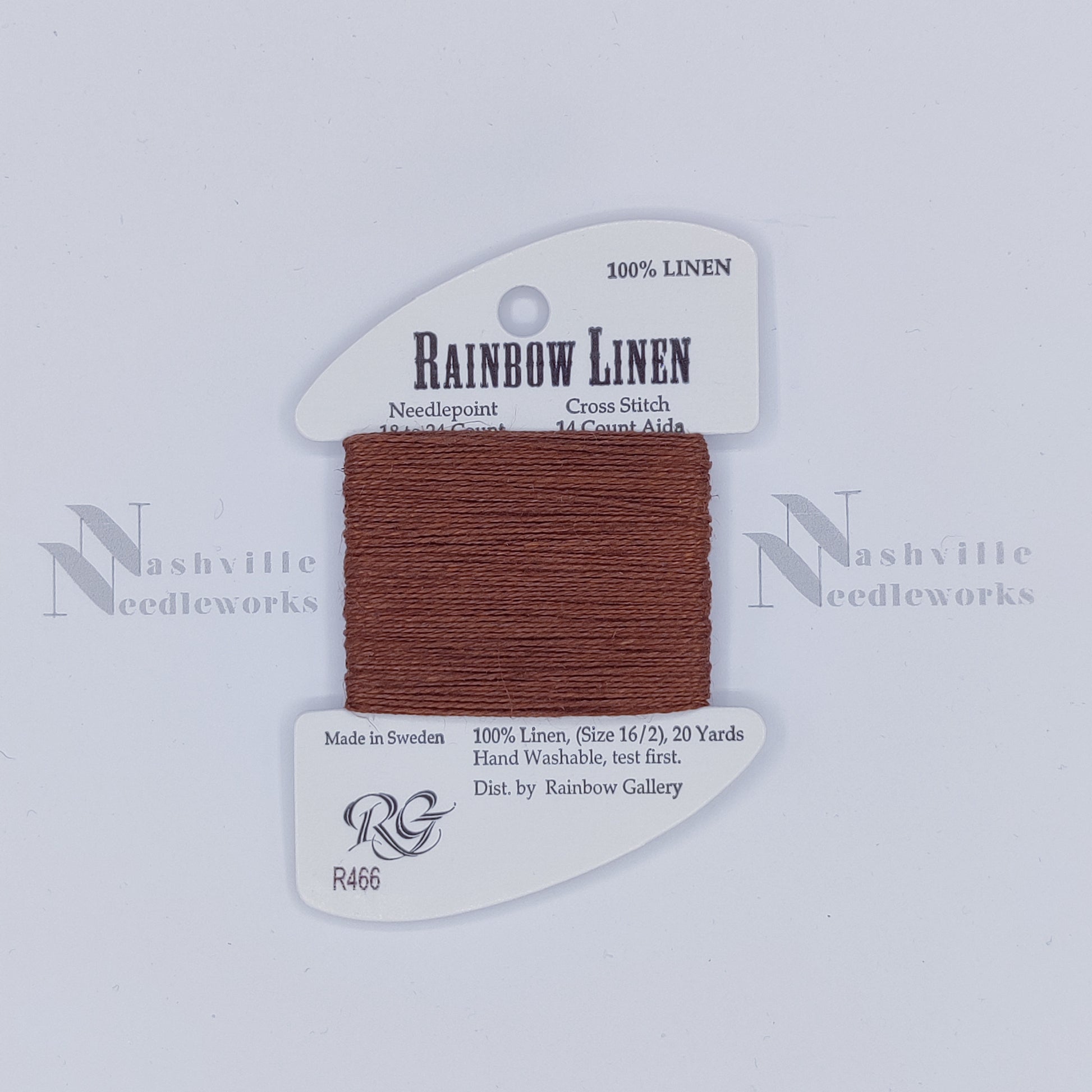 Rainbow Linen - R466 Warm Brown