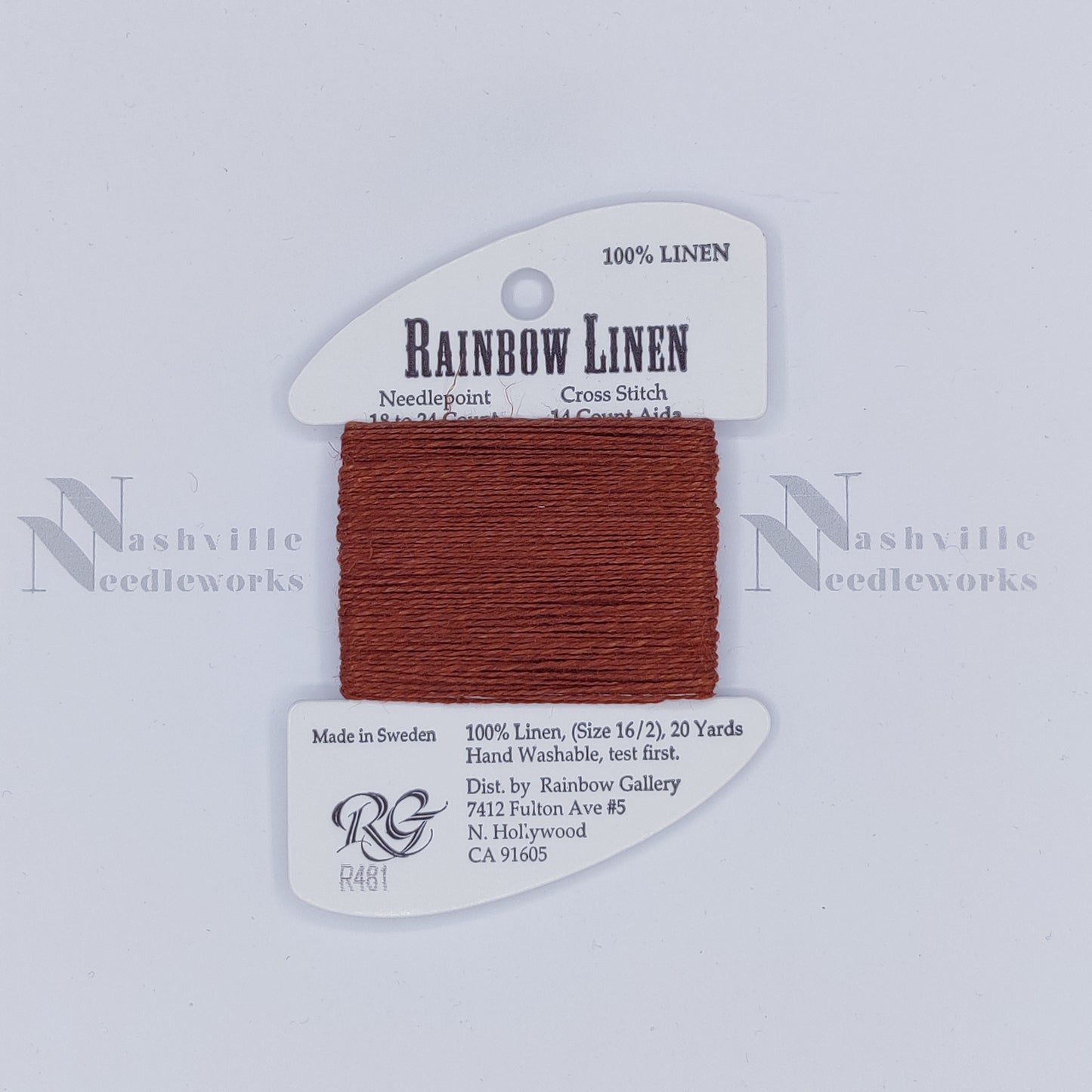 Rainbow Linen - R481 Autumn Leaf