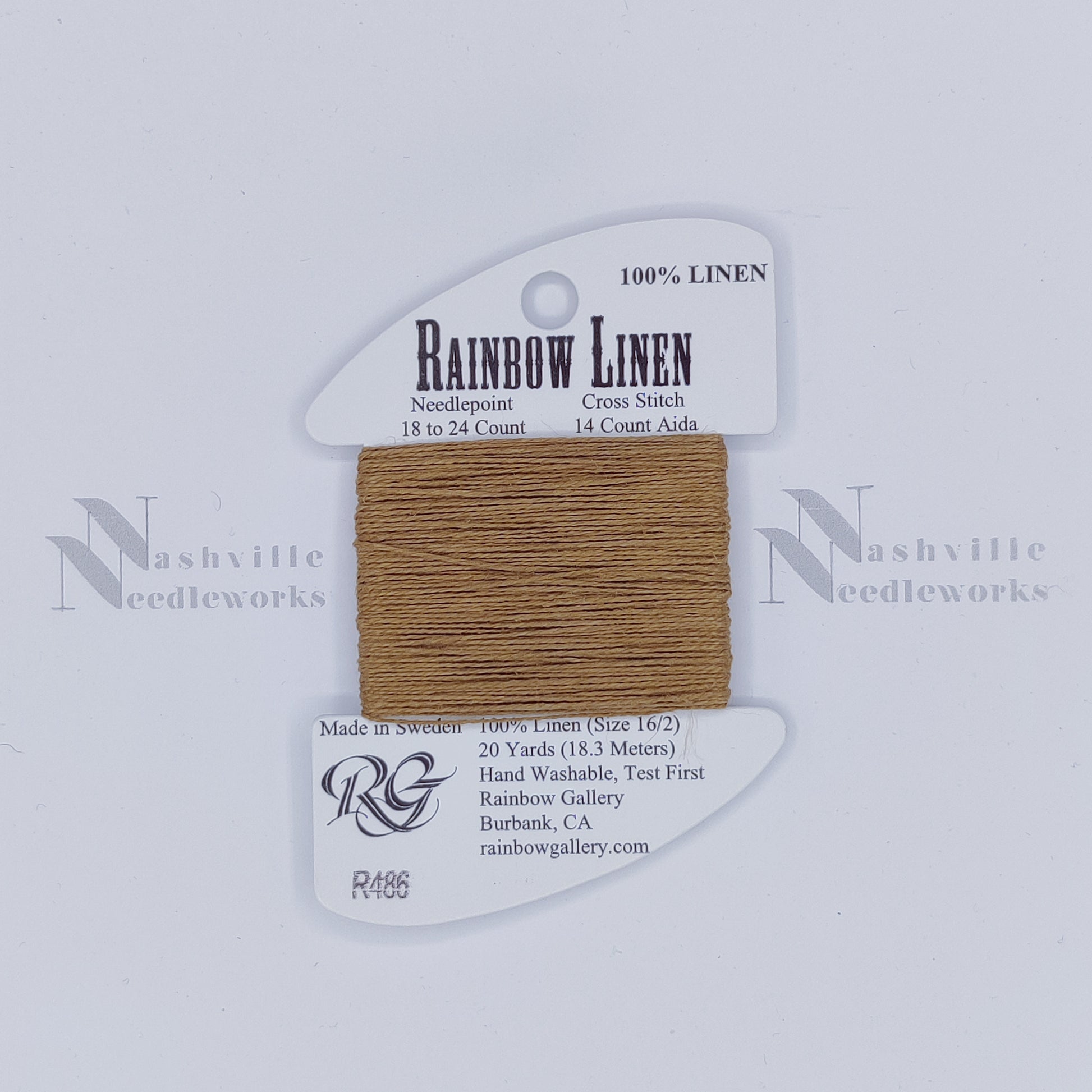 Rainbow Linen - R486 Honey Mustard