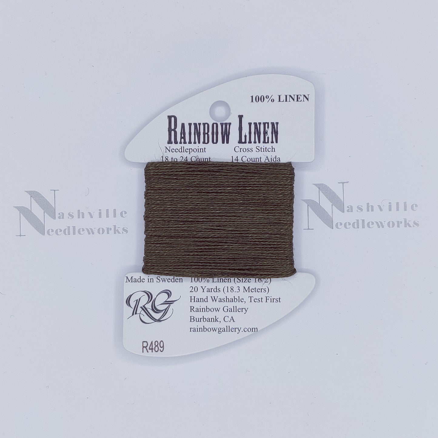Rainbow Linen - R489 Winter Moss