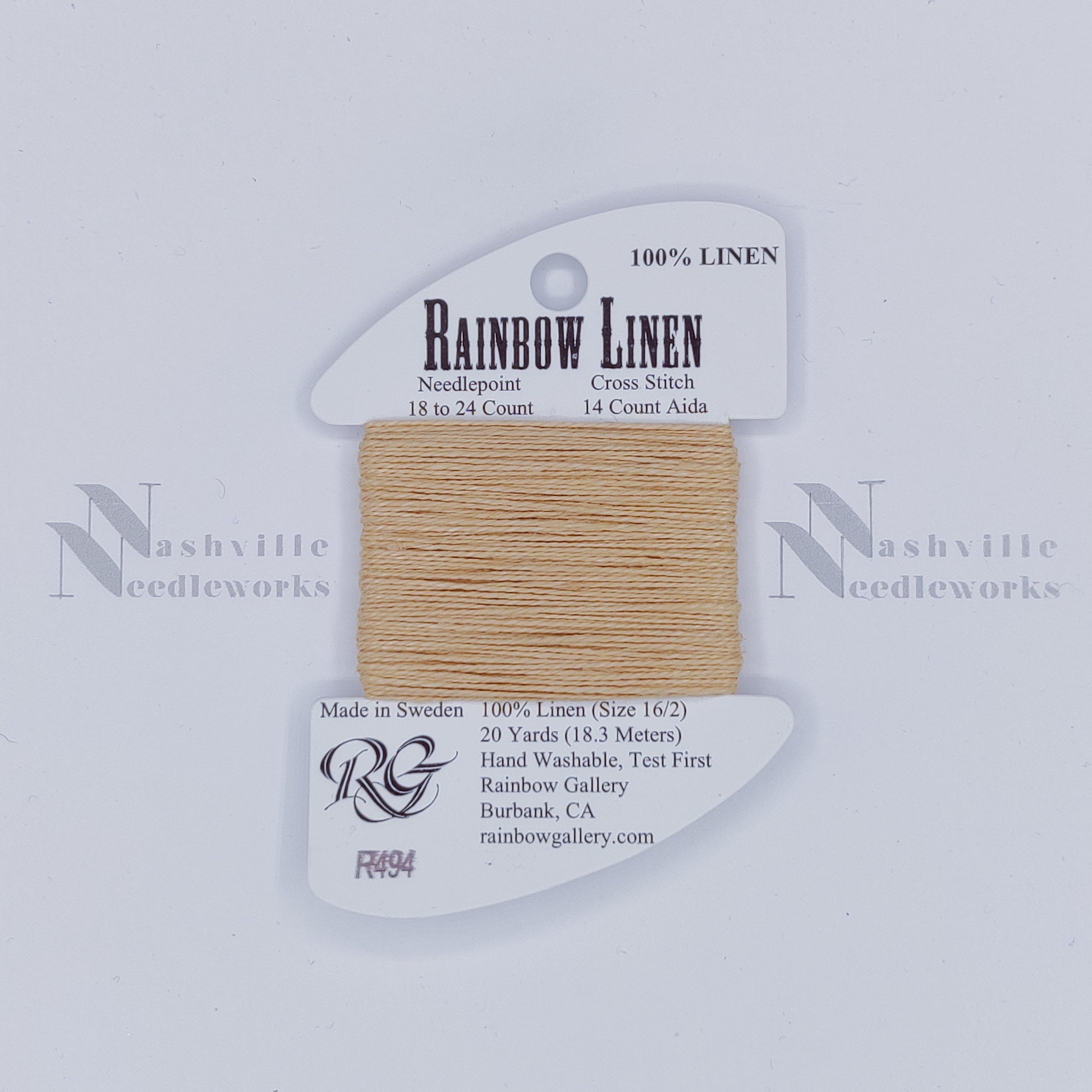 Rainbow Linen - R494 Winter Wheat