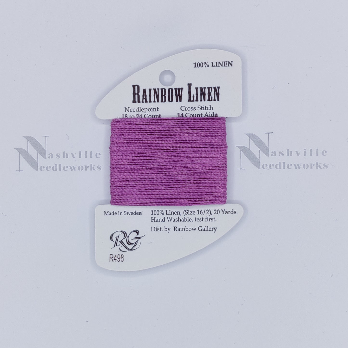 Rainbow Linen - R498 Purple Orchid