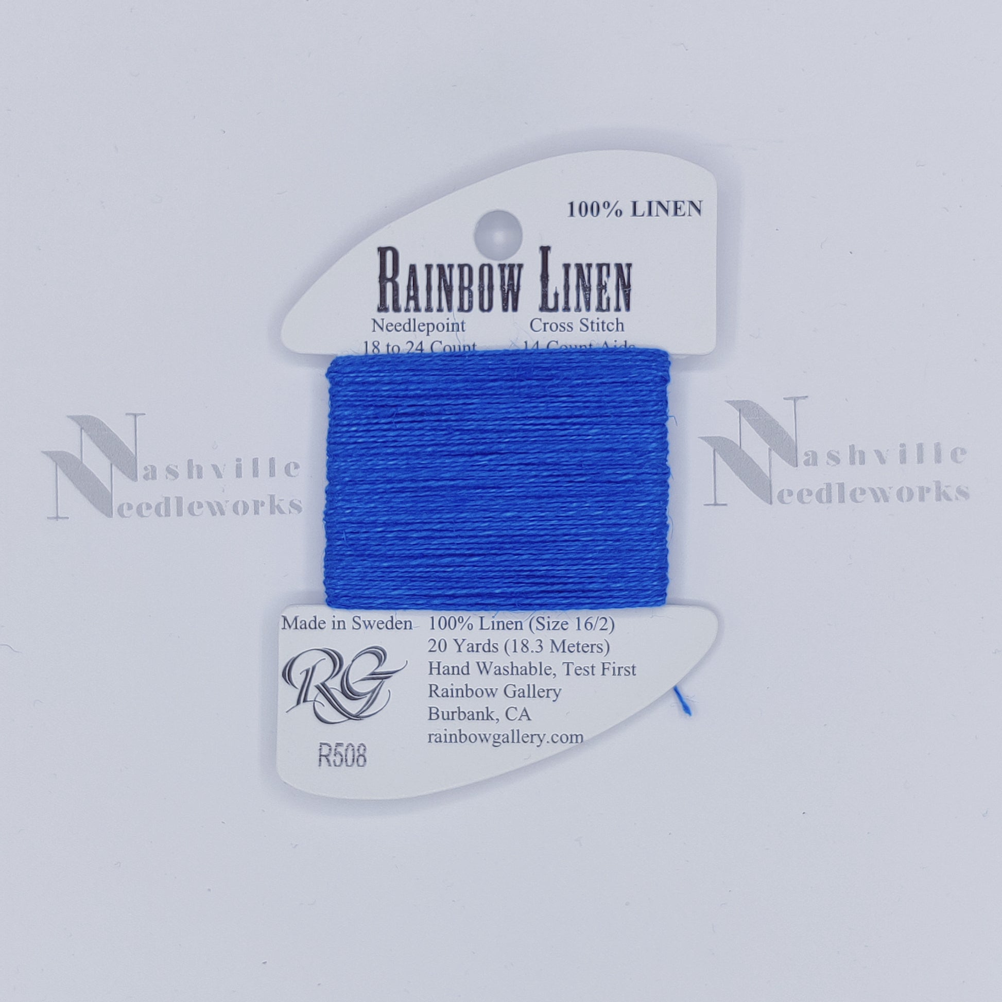 Rainbow Linen - R508 Blue Oasis