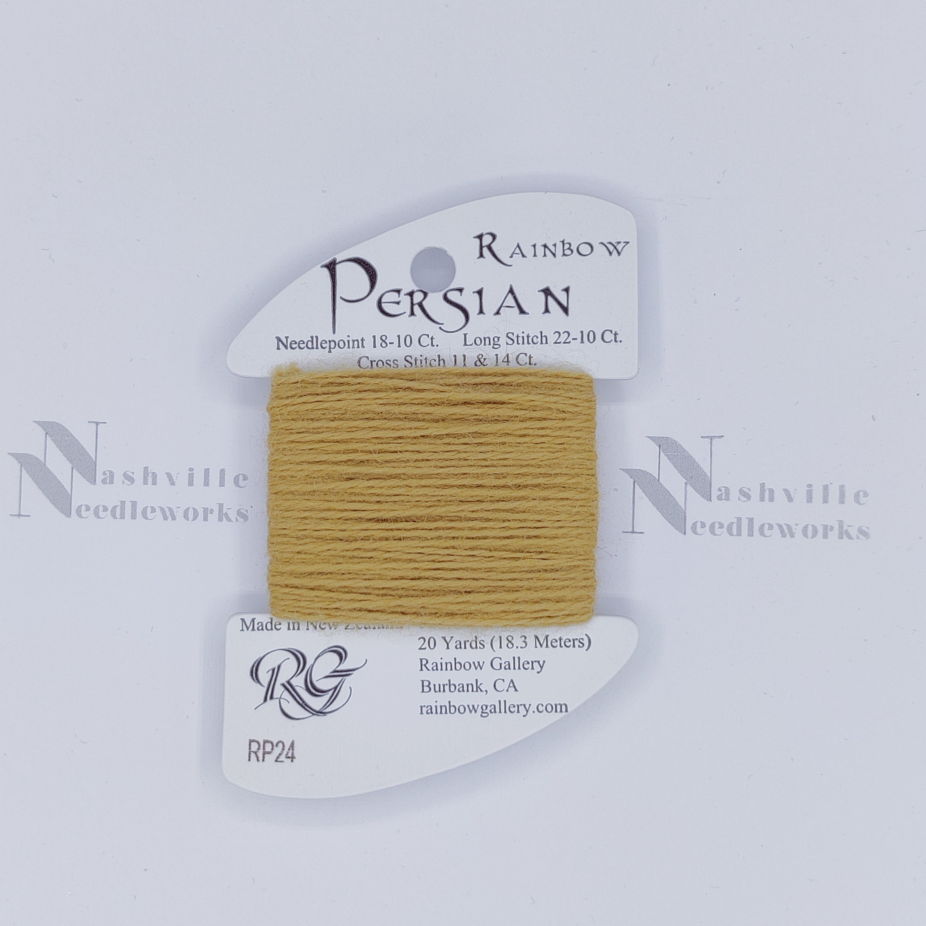 Beasley Rp24 Rainbow Persian - RP24 Oak Bluff – Nashville Needleworks