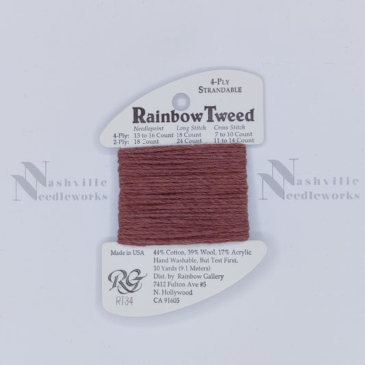 Rainbow Tweed - RT34 Mahogany