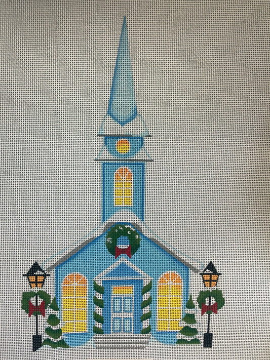 RaymondCrawfordDesigns HO-2196 BlueChurch 18 mesh