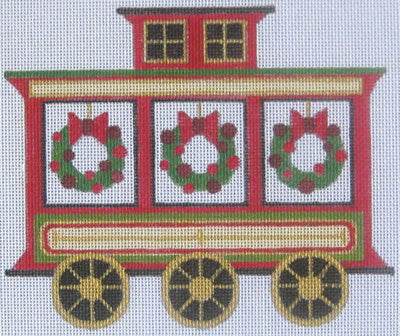 Raymond Crawford Holiday Express Train Caboose Car.