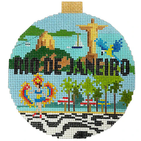 Bradley Needlepoint Company
Rio de Janeiro Travel Round
KB1692