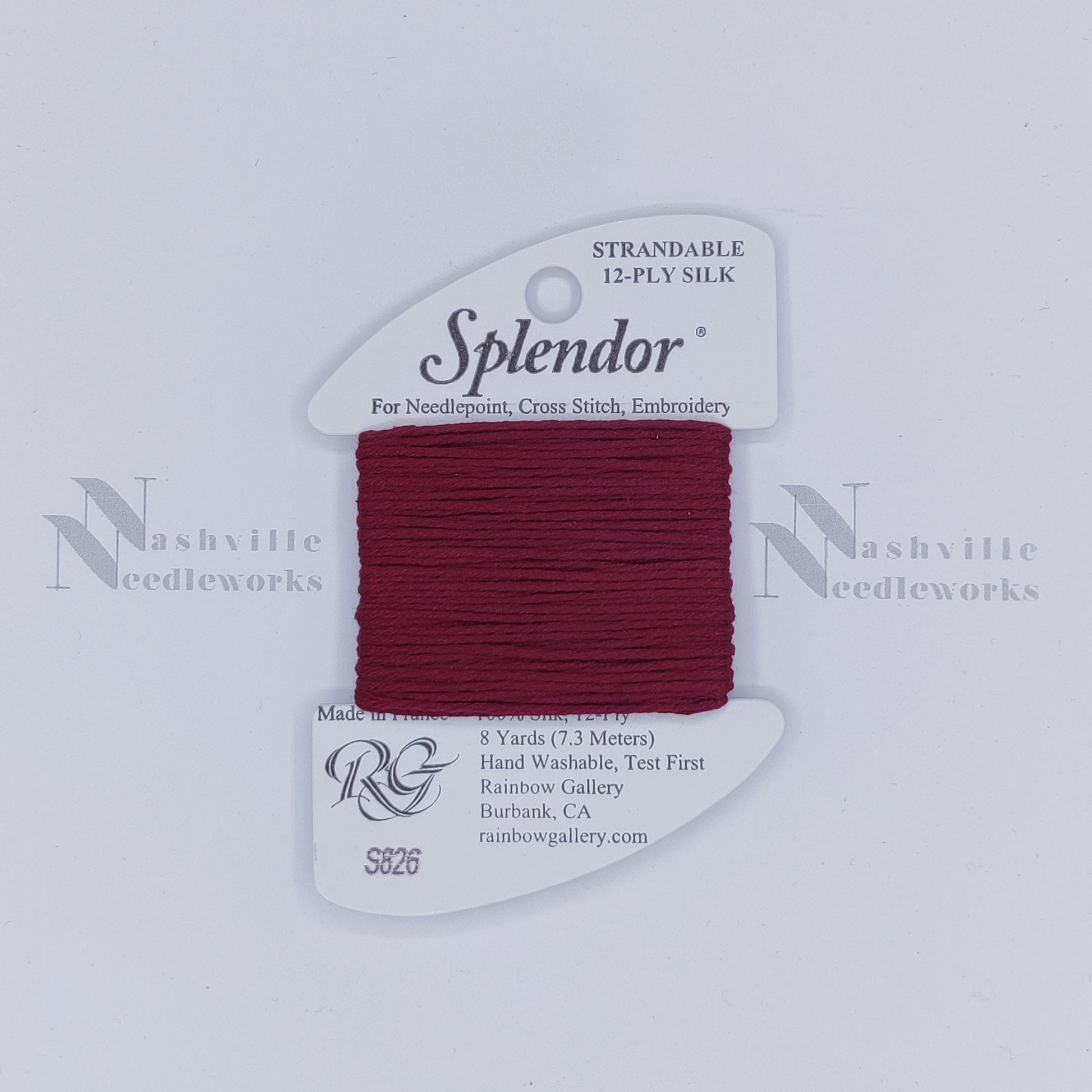 Splendor - S826 Burgundy