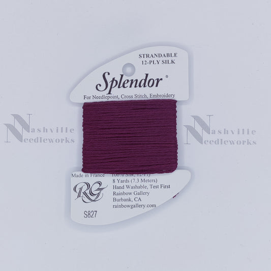 Splendor - S827 Dark Burgundy