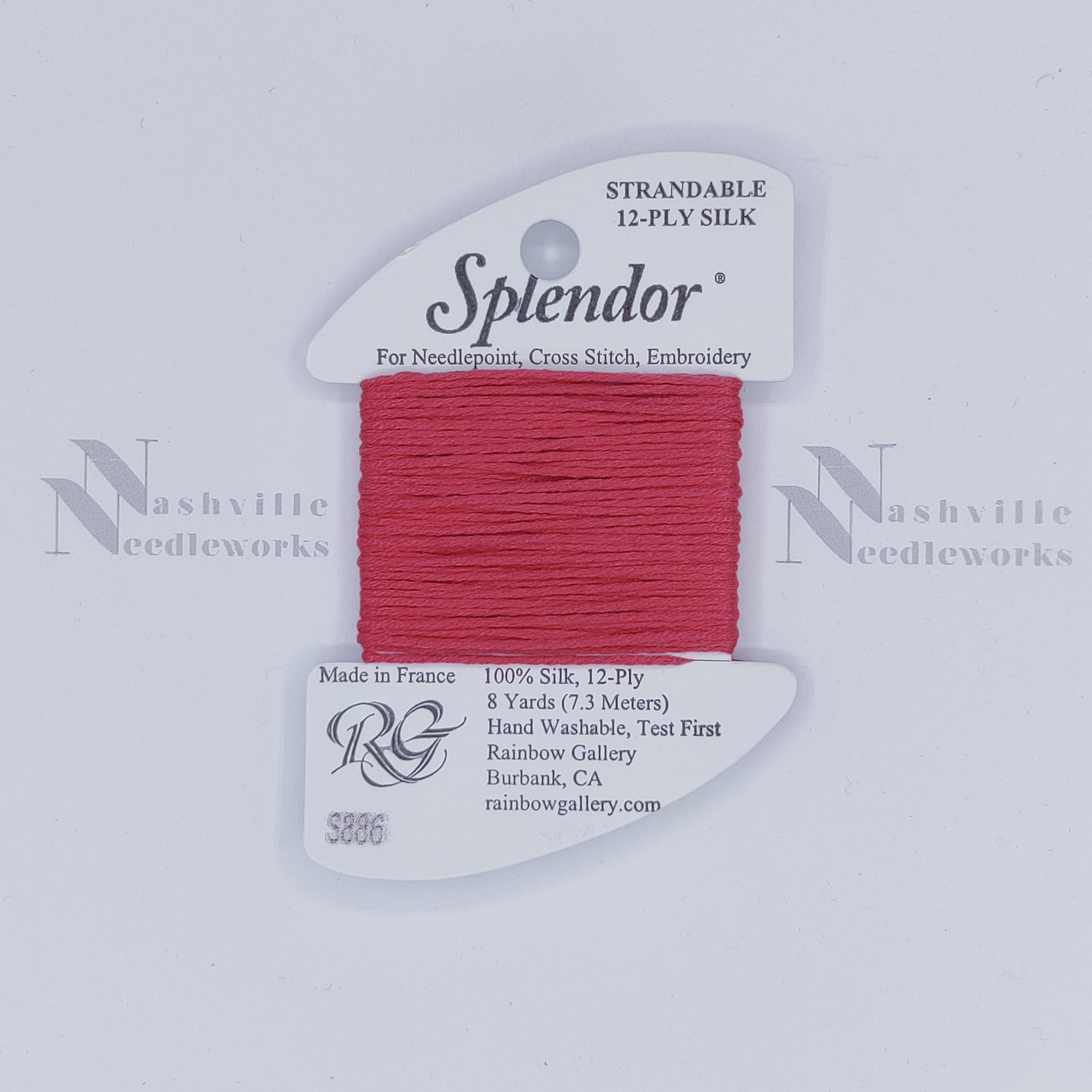 Splendor - S886  Deep Rose Pink