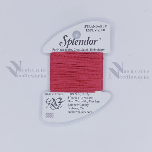 Splendor - S886  Deep Rose Pink