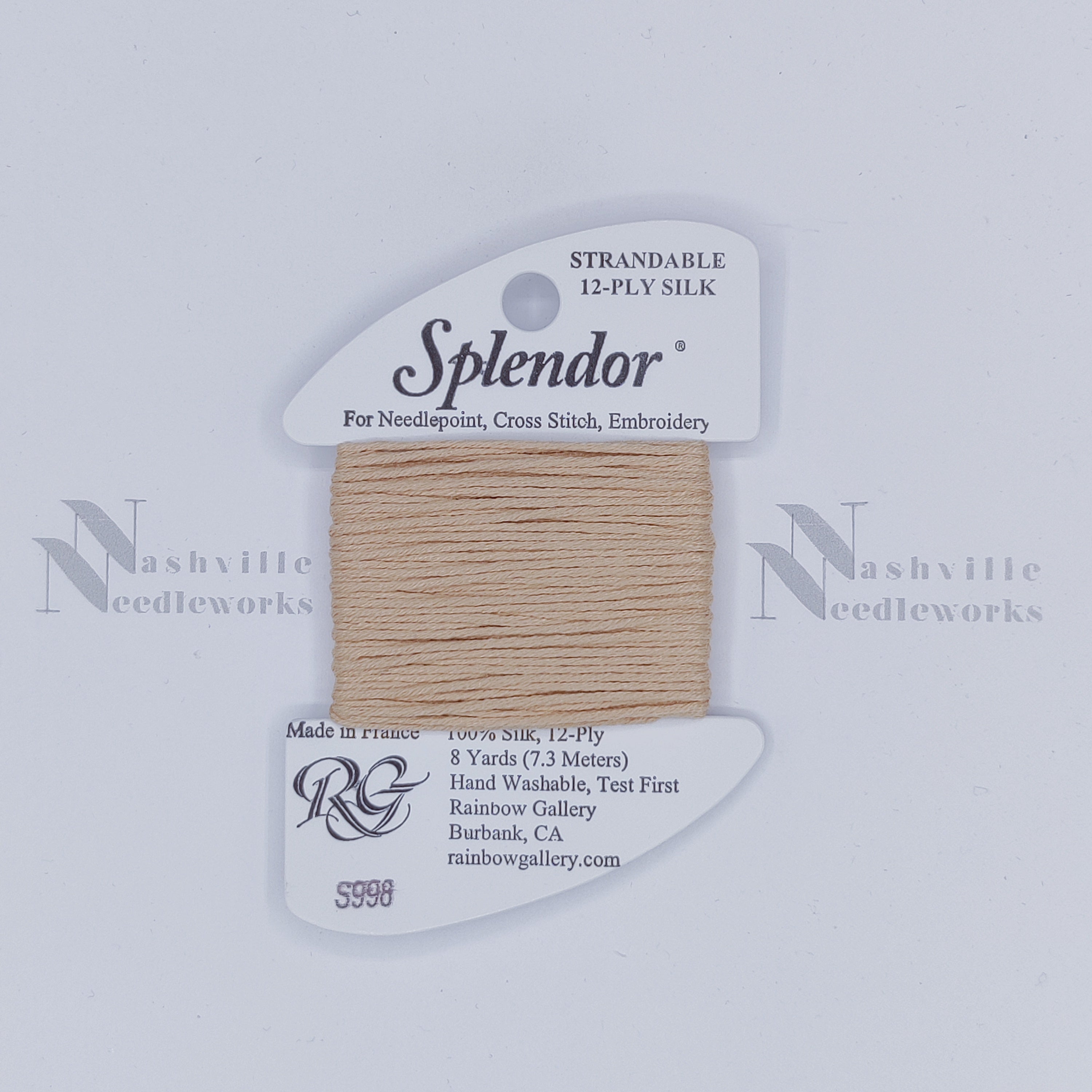 Splendor - S998 Lite Butterscotch – Nashville Needleworks