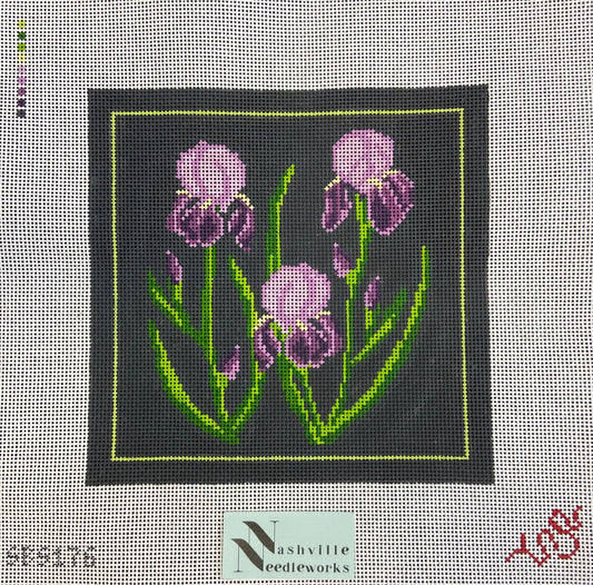Spellbound Stitchery Dark Floral Iris 
SBS179