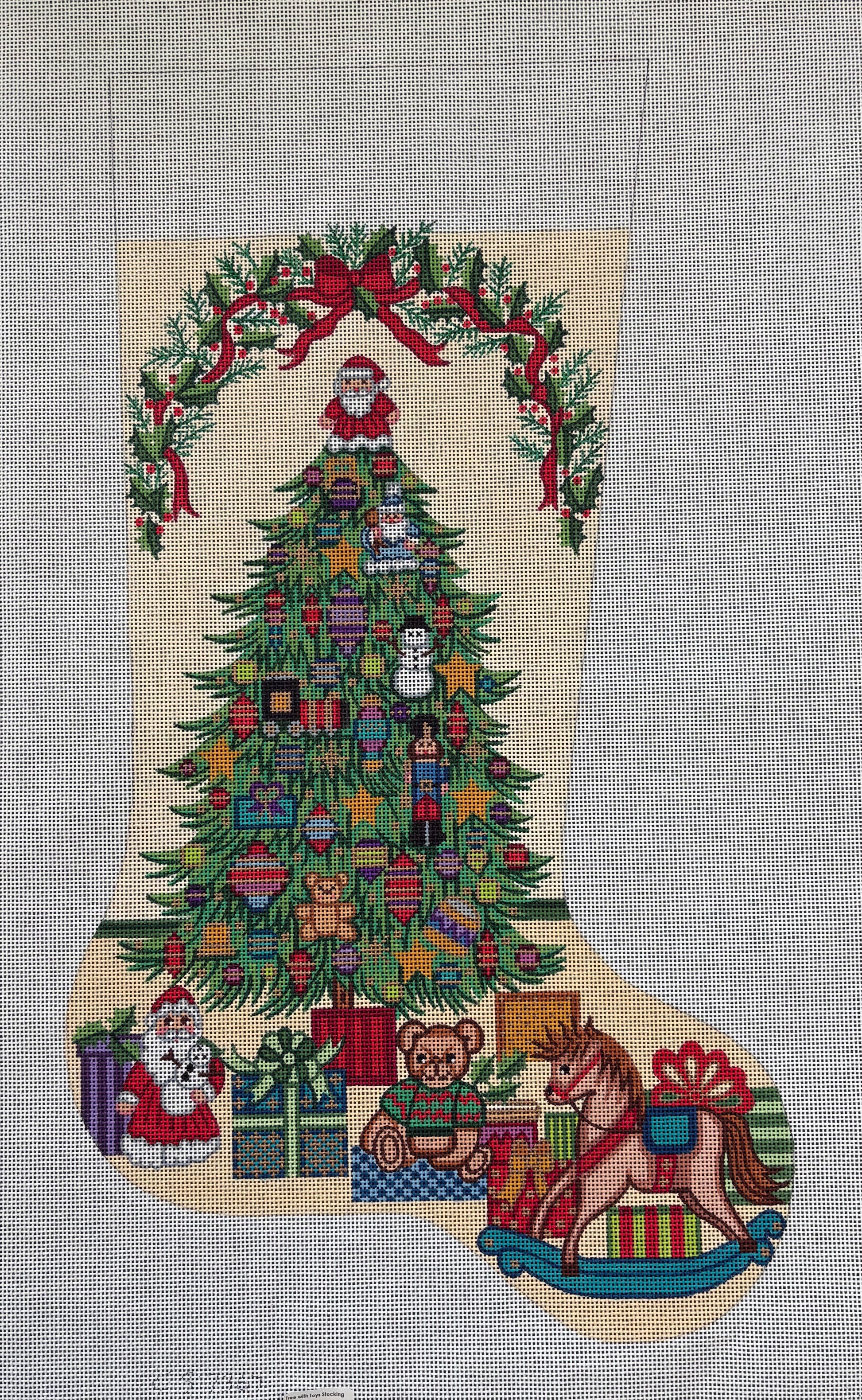 Alexa Designs Tree with Toys Stocking 
SC-7367
