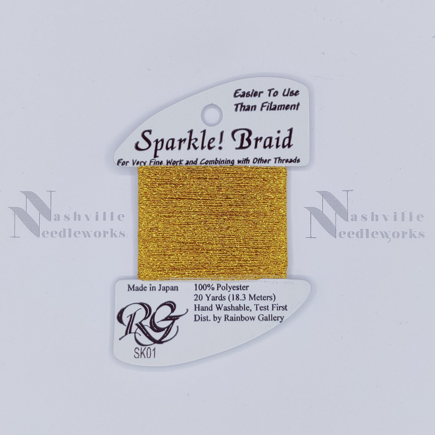 Sparkle! Braid - SK01 Yellow Gold