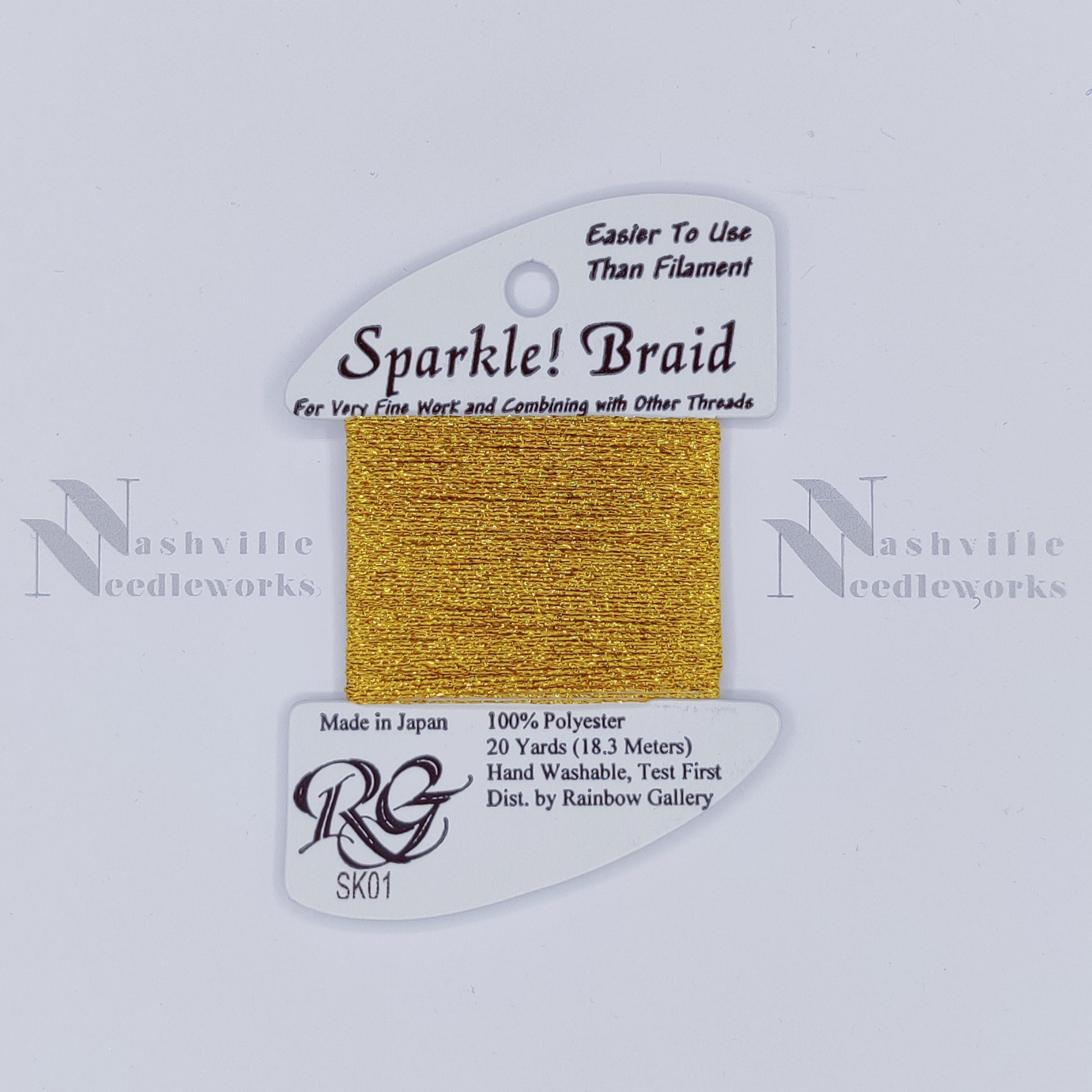 Sparkle! Braid - SK01 Yellow Gold