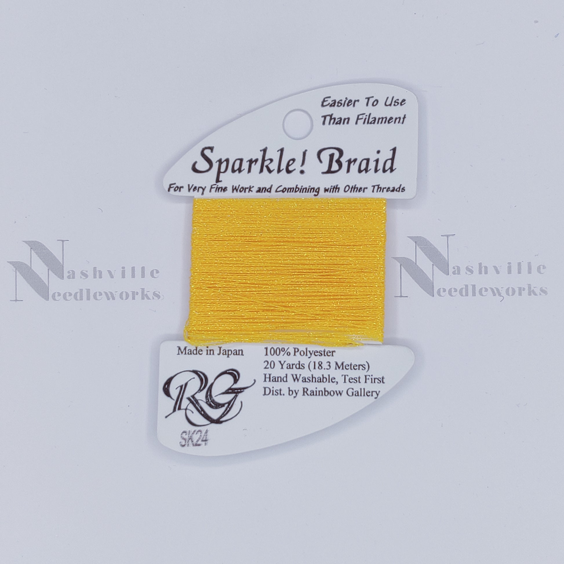 Sparkle Braid - SK24 Shimmer Yellow
