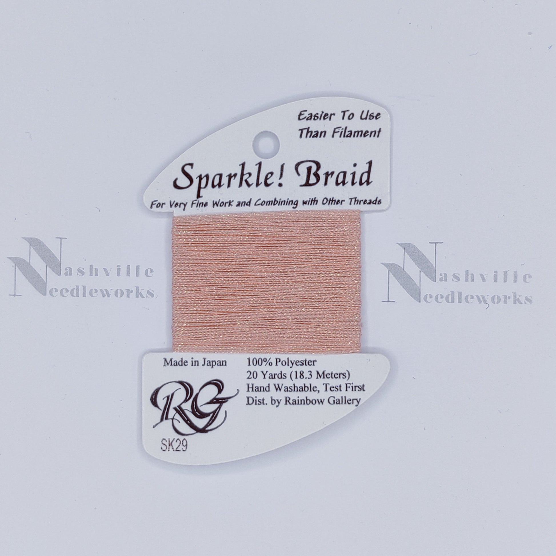 Sparkle Braid - SK29 Shimmer Peach
