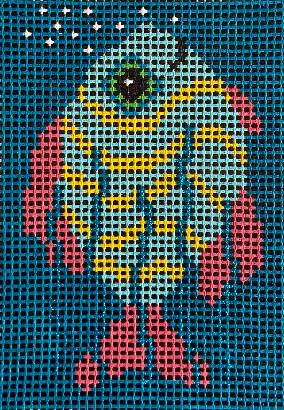 Purple Palm Designs SL-507 Swimmy Fish Stitchin' Littles