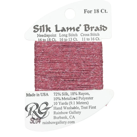 Silk Lame 18 - SL04 Antique Rose