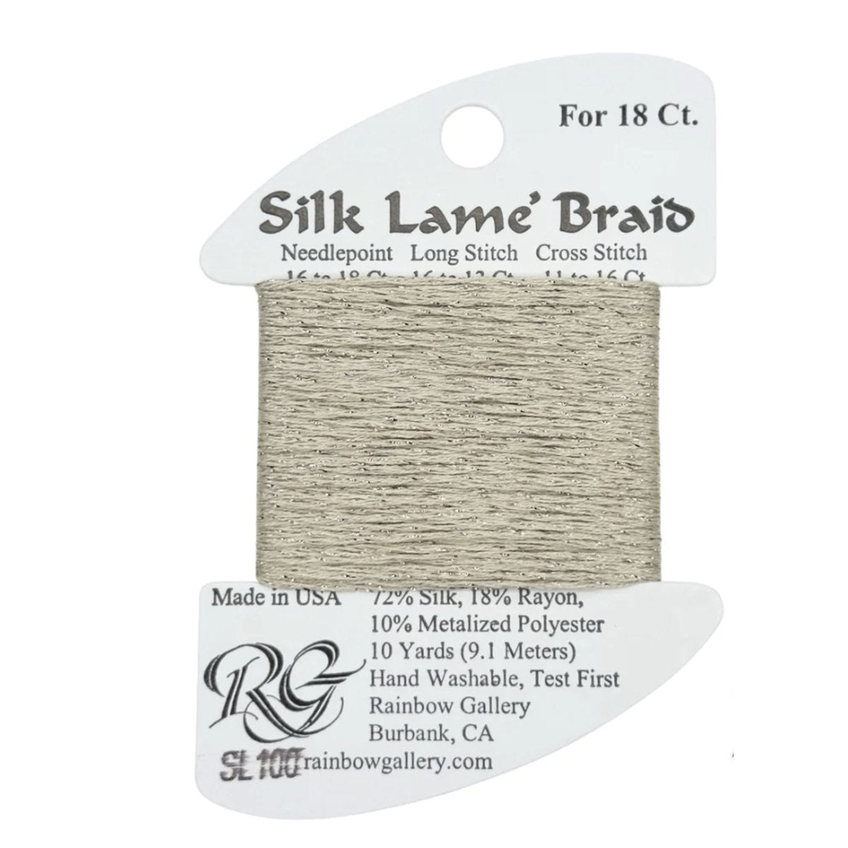 Silk Lame 18 - SL100 Sand